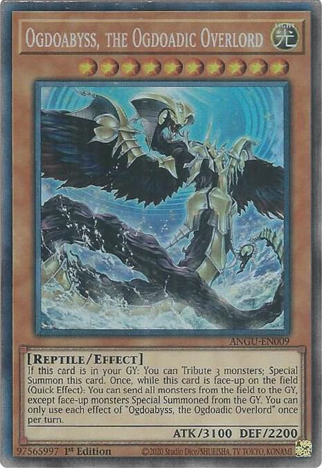 Ogdoabyss, the Ogdoadic Overlord (CR) ANGU-EN009 card from Ancient Guardians