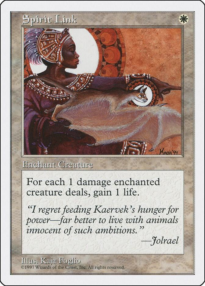 Spirit Link card from Fifth Edition