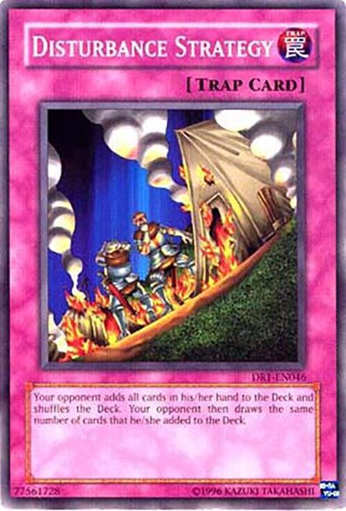 Disturbance Strategy DR1-EN046 card from Dark Revelation Volume 1