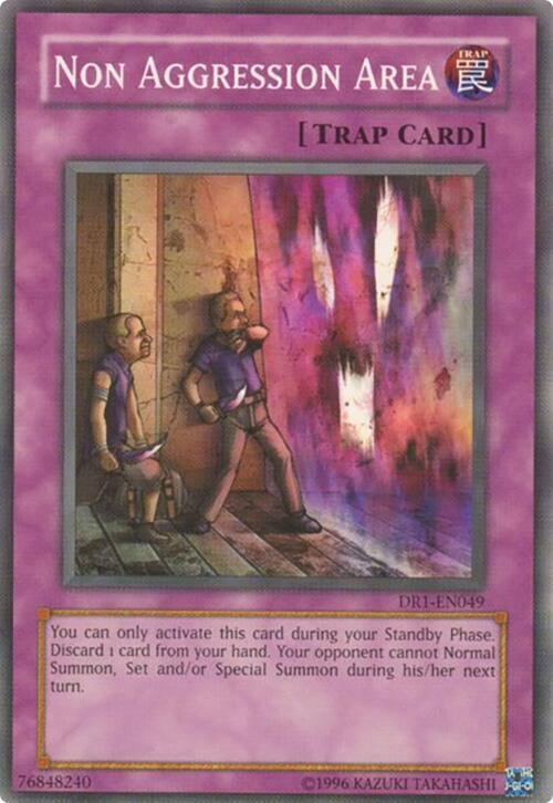Non Aggression Area DR1-EN049 card from Dark Revelation Volume 1