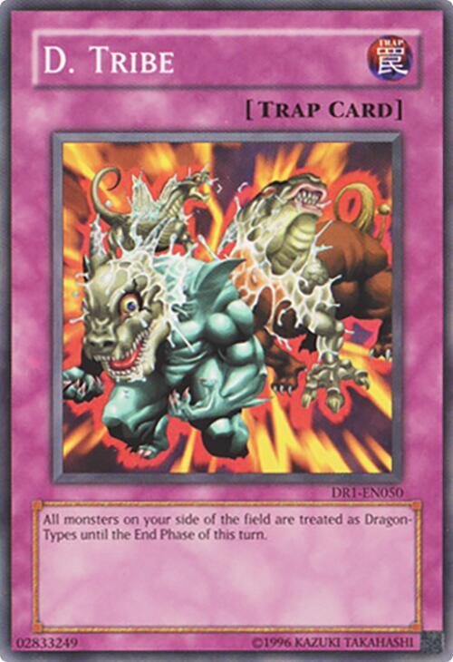 D. Tribe DR1-EN050 card from Dark Revelation Volume 1