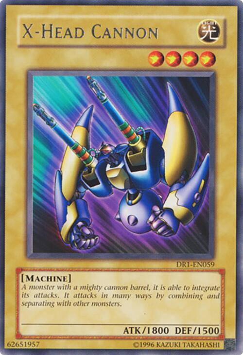 X-Head Cannon DR1-EN059 card from Dark Revelation Volume 1
