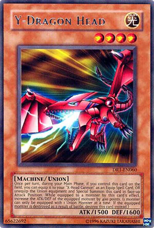 Y-Dragon Head DR1-EN060 card from Dark Revelation Volume 1