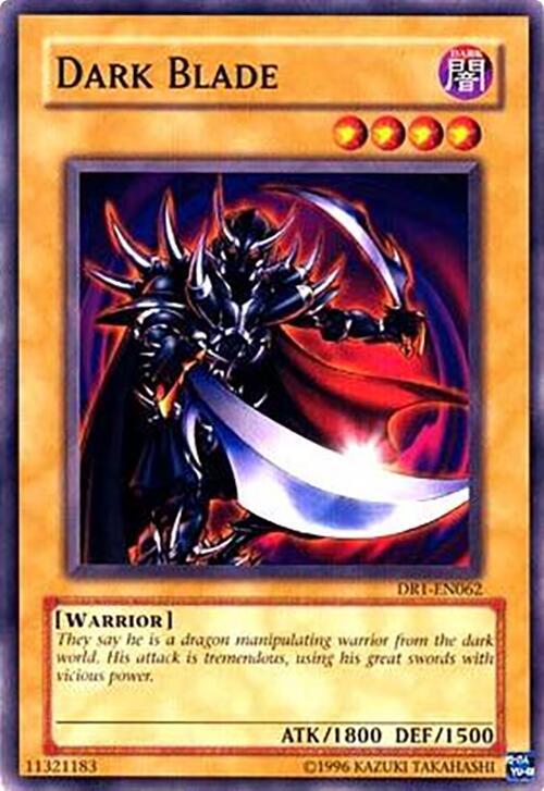 Dark Blade DR1-EN062 card from Dark Revelation Volume 1
