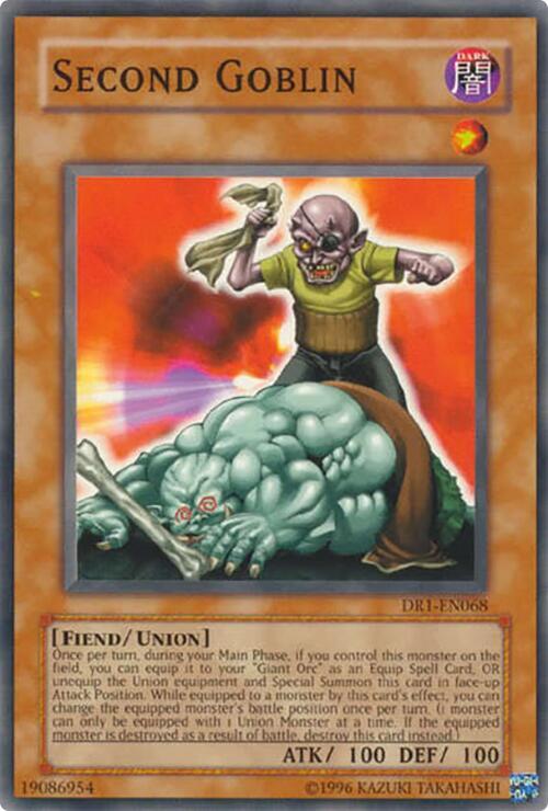 Second Goblin DR1-EN068 card from Dark Revelation Volume 1