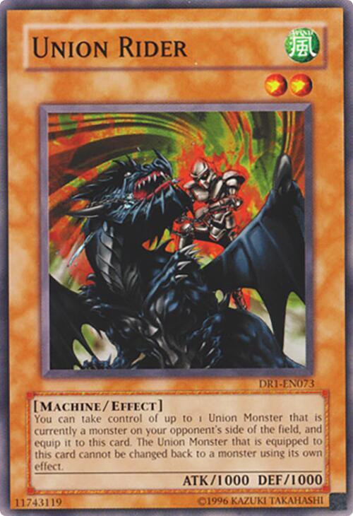 Union Rider DR1-EN073 card from Dark Revelation Volume 1
