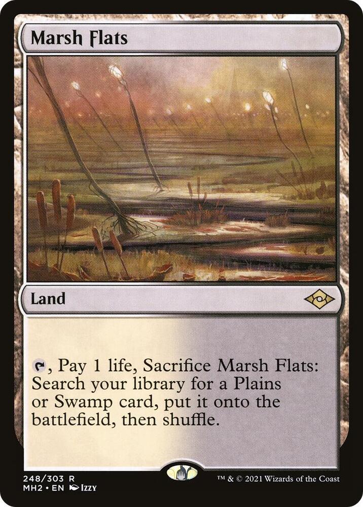 Marsh Flats 248 card from Modern Horizons 2