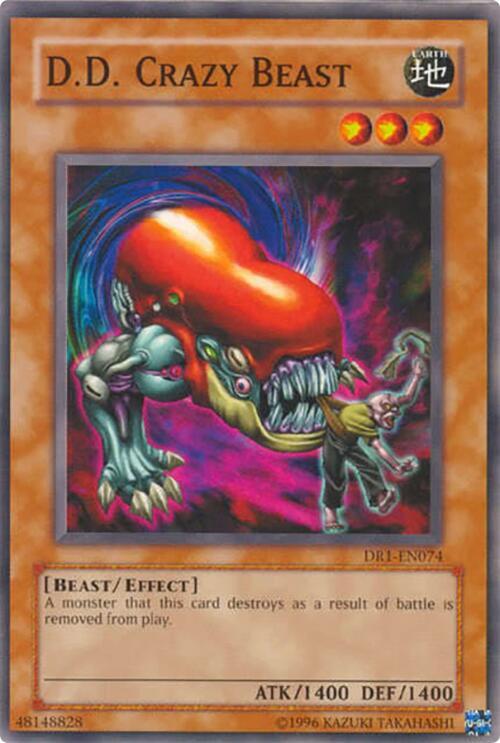 D.D. Crazy Beast DR1-EN074 card from Dark Revelation Volume 1