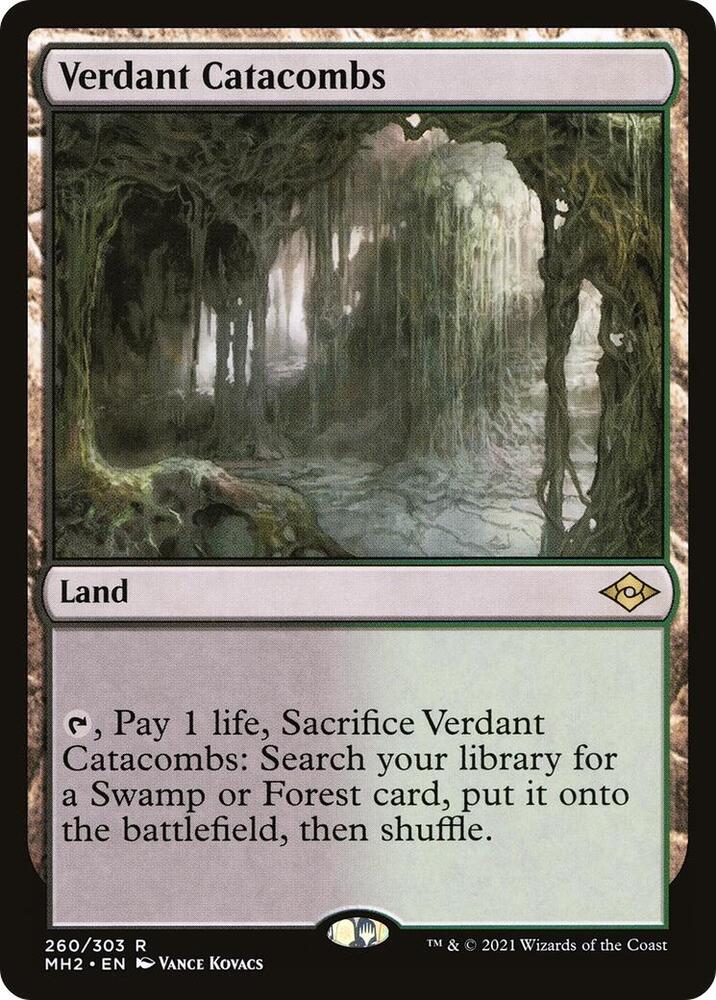 Verdant Catacombs 260 card from Modern Horizons 2