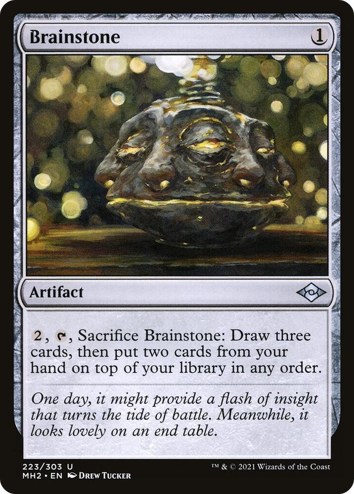 Brainstone 223 card from Modern Horizons 2