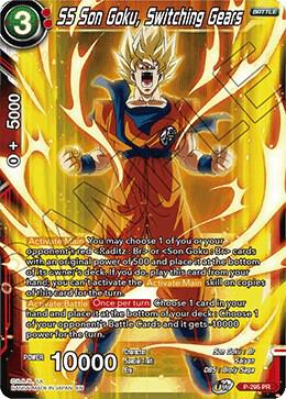 SS Son Goku, Switching Gears P-295 card from Promotion Cards