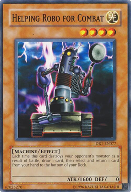 Helping Robo For Combat DR1-EN077 card from Dark Revelation Volume 1