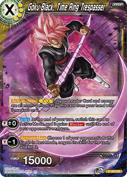 SS Rose Goku Black, Time Ring Trespasser P-303 card from Promotion Cards