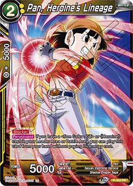 Pan, Heroine's Lineage P-304 card from Promotion Cards