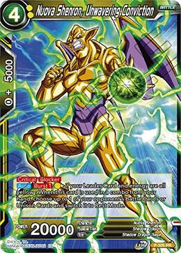 Nuova Shenron, Unwavering Conviction P-305 card from Promotion Cards