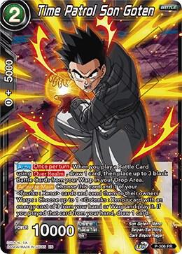Time Patrol Son Goten P-306 card from Promotion Cards