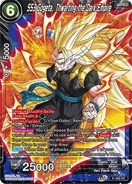 SS3 Gogeta, Thwarting the Dark Empire P-308 card from Promotion Cards