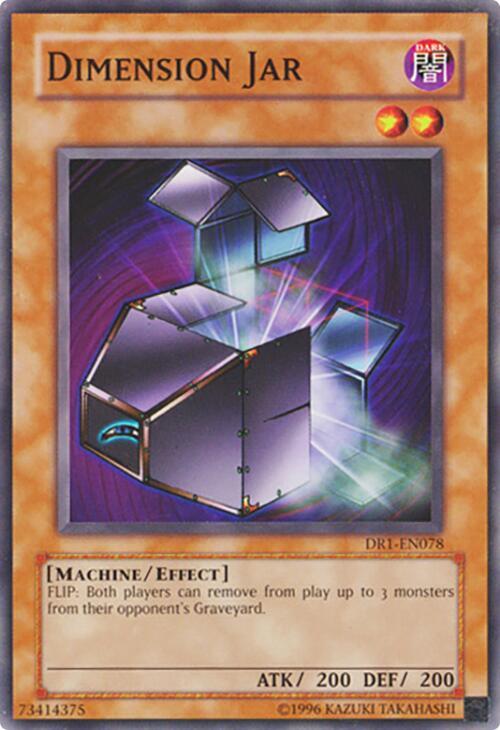 Dimension Jar DR1-EN078 card from Dark Revelation Volume 1