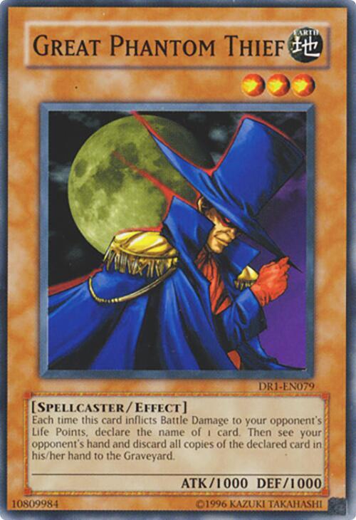 Great Phantom Thief DR1-EN079 card from Dark Revelation Volume 1