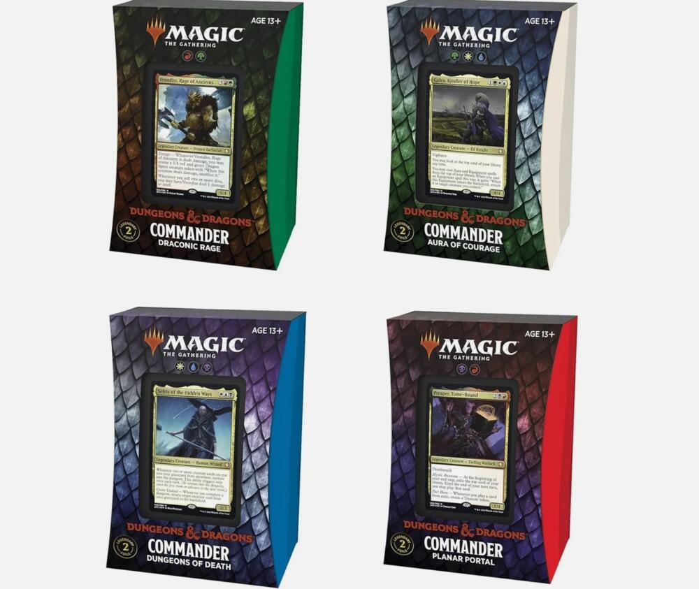 Adventures in the Forgotten Realms - Commander Deck Display sealed product from Commander: Adventures in the Forgotten Realms