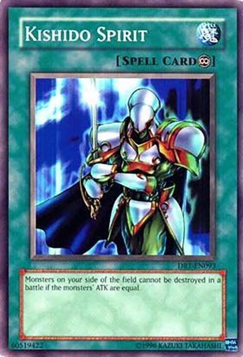 Kishido Spirit DR1-EN093 card from Dark Revelation Volume 1