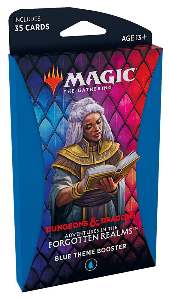 Adventures in the Forgotten Realms - Theme Booster [Blue] card from Adventures in the Forgotten Realms