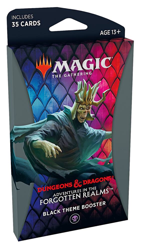 Adventures in the Forgotten Realms - Theme Booster [Black] card from Adventures in the Forgotten Realms