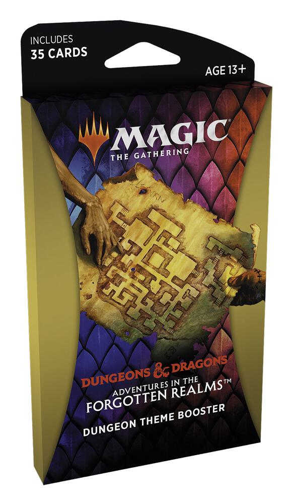 Adventures in the Forgotten Realms - Theme Booster [Dungeon Theme] card from Adventures in the Forgotten Realms