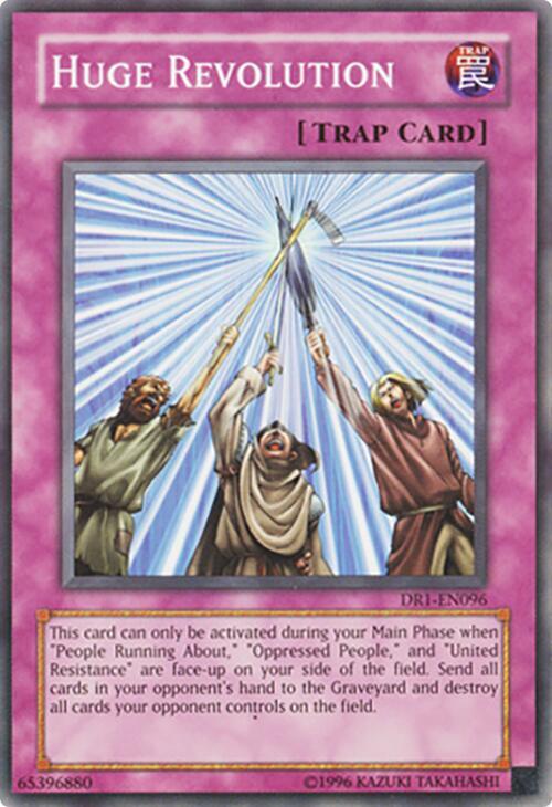 Huge Revolution DR1-EN096 card from Dark Revelation Volume 1