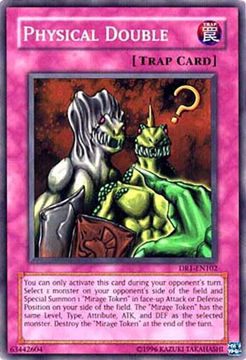 Physical Double DR1-EN102 card from Dark Revelation Volume 1