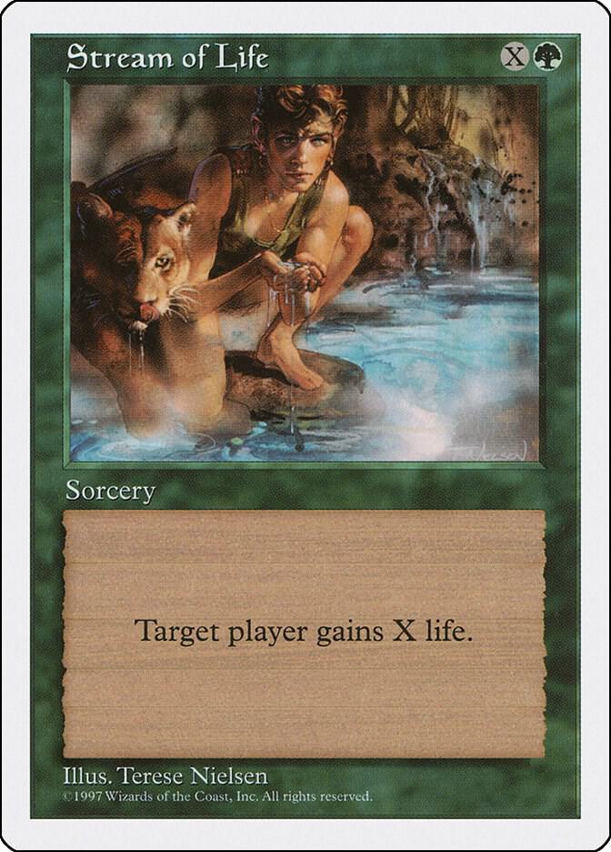 Stream of Life card from Fifth Edition