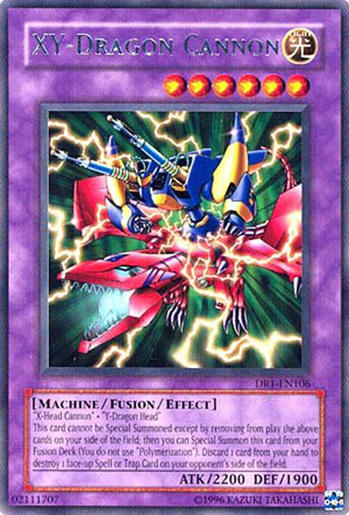XY-Dragon Cannon DR1-EN106 card from Dark Revelation Volume 1