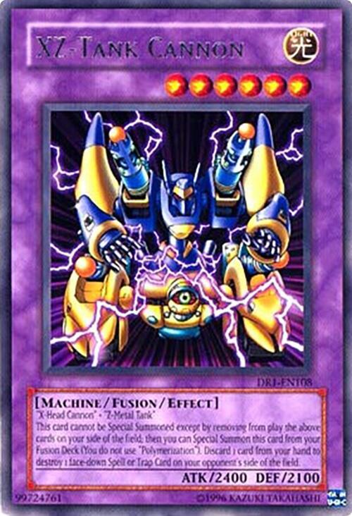 XZ-Tank Cannon DR1-EN108 card from Dark Revelation Volume 1