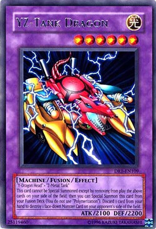 YZ-Tank Dragon DR1-EN109 card from Dark Revelation Volume 1