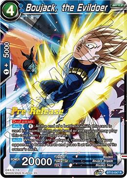 Boujack, the Evildoer BT13-047 card from Supreme Rivalry Pre-Release Cards