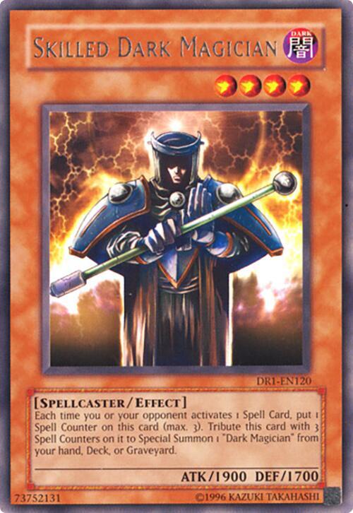 Skilled Dark Magician DR1-EN120 card from Dark Revelation Volume 1