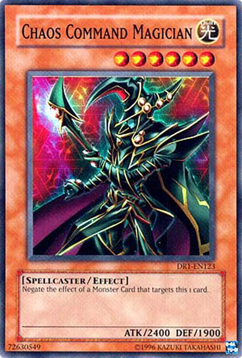 Chaos Command Magician DR1-EN123 card from Dark Revelation Volume 1
