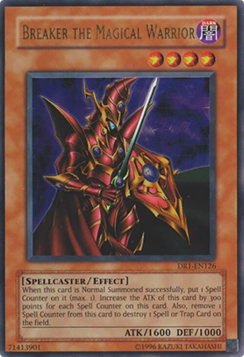 Breaker the Magical Warrior DR1-EN126 card from Dark Revelation Volume 1