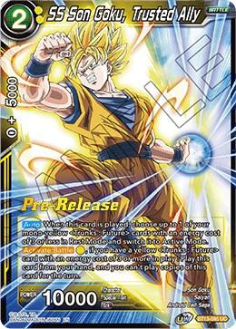 SS Son Goku, Trusted Ally BT13-095 card from Supreme Rivalry Pre-Release Cards