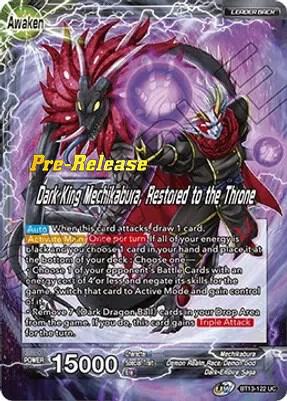 Mechikabura // Dark King Mechikabura, Restored to the Throne BT13-122 card from Supreme Rivalry Pre-Release Cards