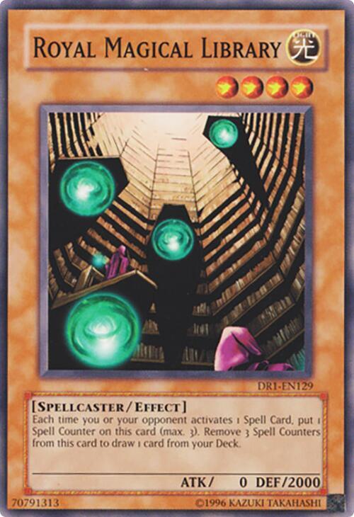 Royal Magical Library DR1-EN129 card from Dark Revelation Volume 1