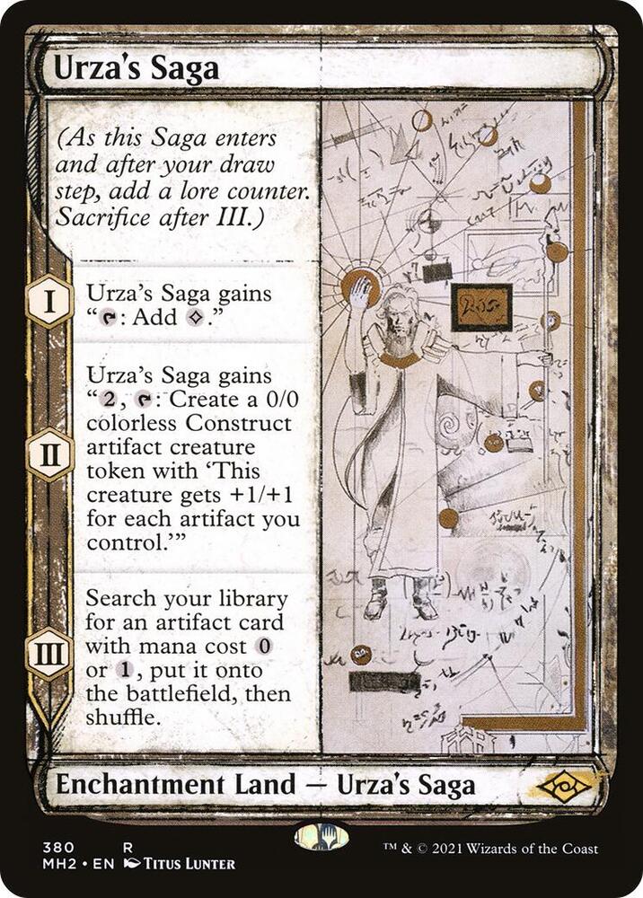 Urza's Saga (Showcase) 380 card from Modern Horizons 2