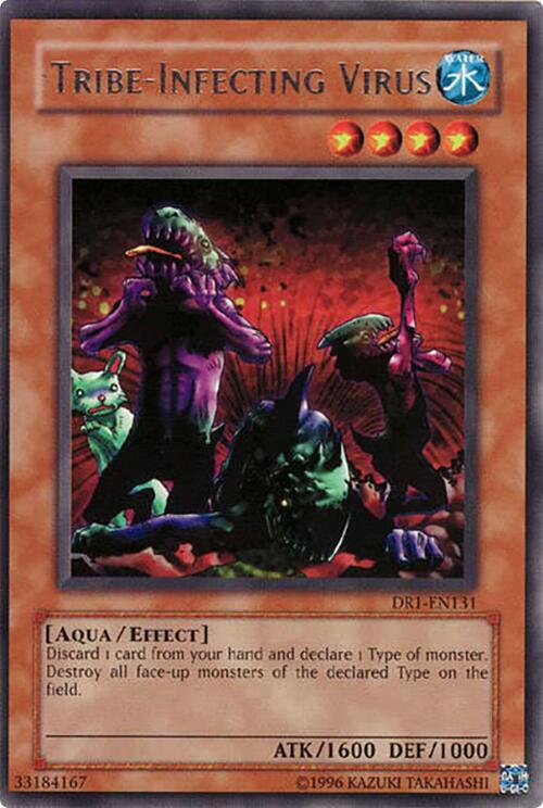 Tribe-Infecting Virus DR1-EN131 card from Dark Revelation Volume 1