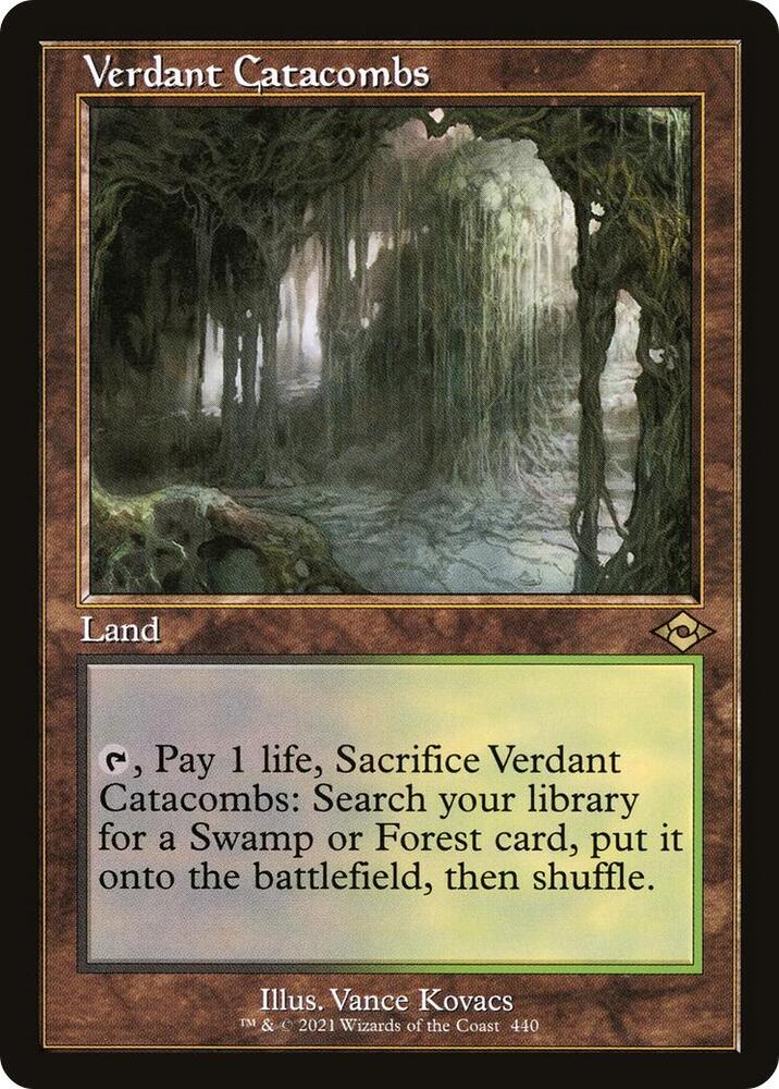Verdant Catacombs (Retro Frame) 440 card from Modern Horizons 2