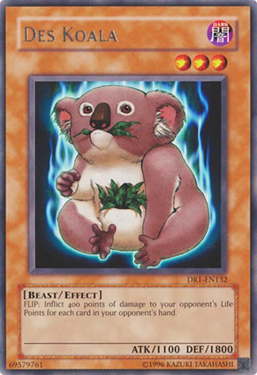 Des Koala DR1-EN132 card from Dark Revelation Volume 1