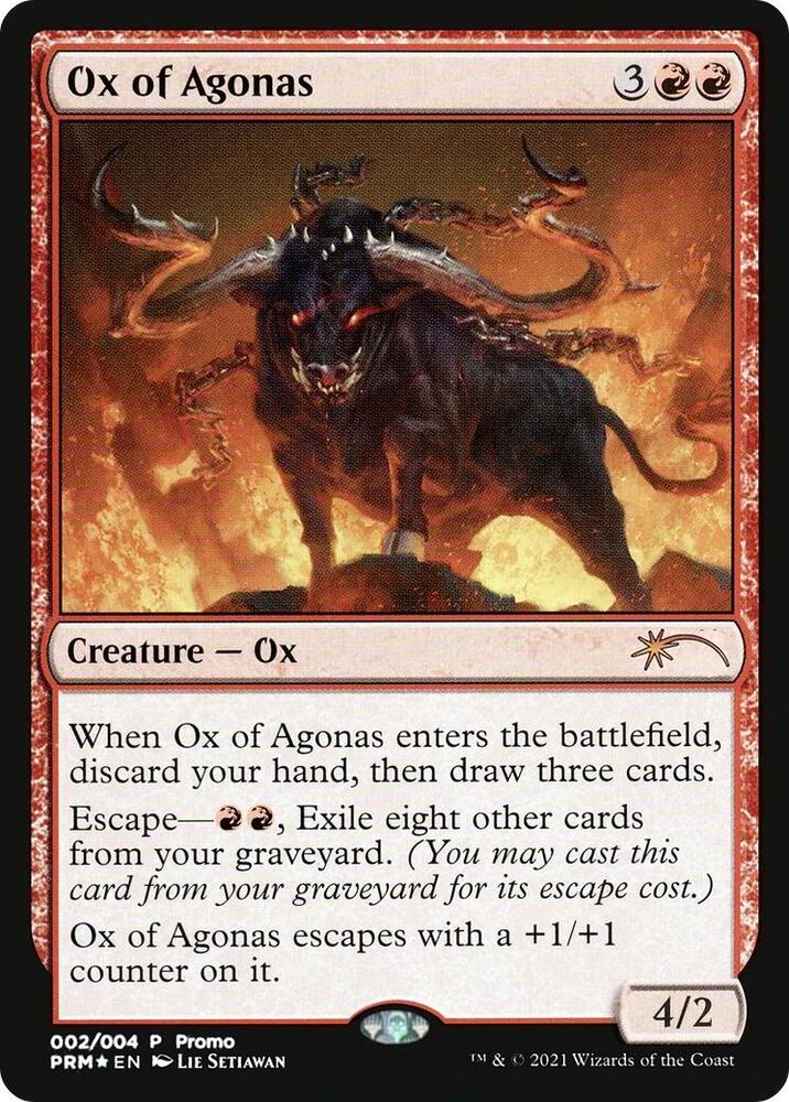 Ox of Agonas 2 card from Unique and Miscellaneous Promos