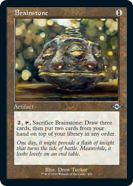 Brainstone (Retro Frame) (Foil Etched) 426 card from Modern Horizons 2
