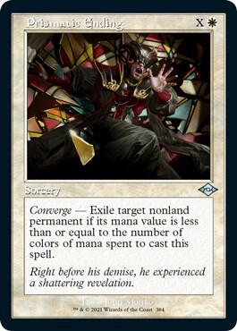 Prismatic Ending (Retro Frame) (Foil Etched) 384 card from Modern Horizons 2