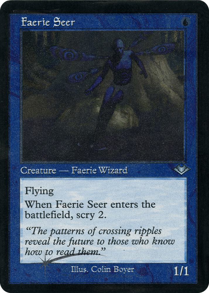 Faerie Seer (Retro Frame) (Foil Etched) 8 card from Modern Horizons