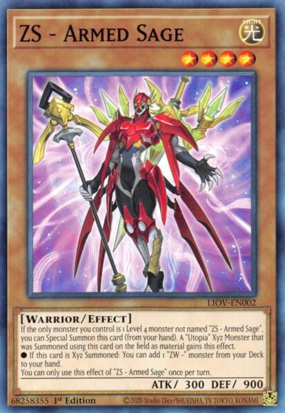 ZS - Armed Sage LIOV-EN002 card from Lightning Overdrive